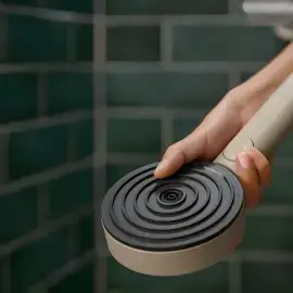 Ручний душ 3jet Pulsify Planet Edition Hansgrohe 26077210 — бічний ракурс