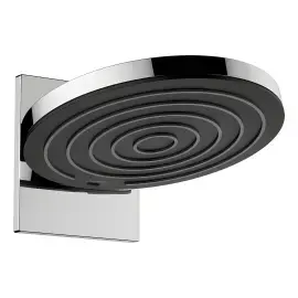 Верхній душ 2jet Pulsify S Hansgrohe 24151000 Chrome — вид на білому тлі