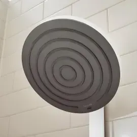 Душова система з термостатом Pulsify S Hansgrohe 24240700 White Matt — вид згори