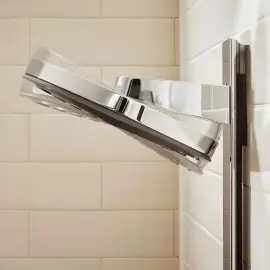 Душова система з термостатом Pulsify S Hansgrohe 24241000 Chrome — вид згори