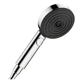 Ручний душ 3jet Pulsify Select S Hansgrohe 24101000 Chrome — вид на білому тлі