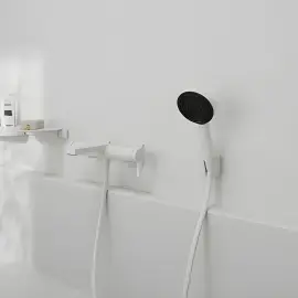 Ручний душ 3jet Pulsify Select S Hansgrohe 24111700 White Matt — вид спереду