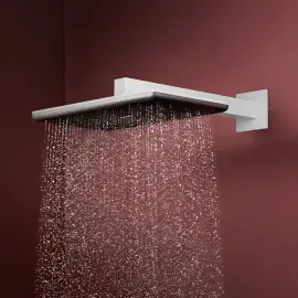 Верхній душ 1jet Raindance Alive Q Hansgrohe 24530700 White Matt — вид спереду