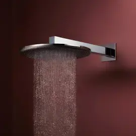 Верхній душ 1jet Raindance Alive S Hansgrohe 24520000 Chrome — бічний ракурс