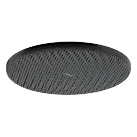 Верхній душ 1jet Raindance Alive S Hansgrohe 24520340 Brushed Black Chrome — вид на білому тлі