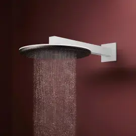 Верхній душ 1jet Raindance Alive S Hansgrohe 24520700 White Matt — бічний ракурс