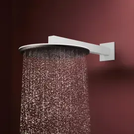 Верхній душ 1jet Raindance Alive S Hansgrohe 24520700 White Matt — вид спереду