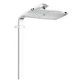 Душова система з термостатом Raindance E Hansgrohe 27288000 Chrome — бічний ракурс