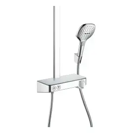 Душова система з термостатом Raindance E Hansgrohe 27288000 Chrome — вид згори