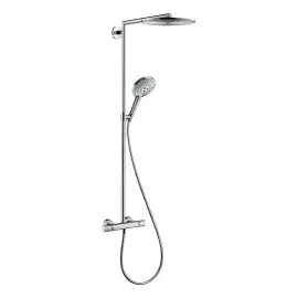Душова система з термостатом Raindance S Hansgrohe 27114000 — вид на білому тлі