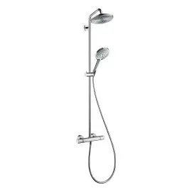 Душова система з термостатом Raindance S Hansgrohe 27115000 — вид на білому тлі