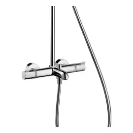 Душова система з термостатом Raindance S Hansgrohe 27117000 — вид ззаду