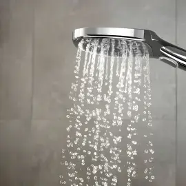 Ручний душ 3jet Raindance Select E Hansgrohe 26520000 Chrome — вид згори