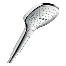 Ручний душ 3jet Raindance Select E Hansgrohe 26521000 Chrome — вид на білому тлі
