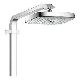 Душова система з термостатом Raindance Select E Hansgrohe 27283000 — вид спереду