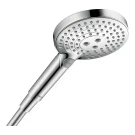 Ручний душ 3jet Raindance Select S Hansgrohe 26014000 Chrome — вид на білому тлі