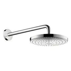 Верхній душ 2jet Raindance Select S Hansgrohe 26466000 Chrome — вид на білому тлі