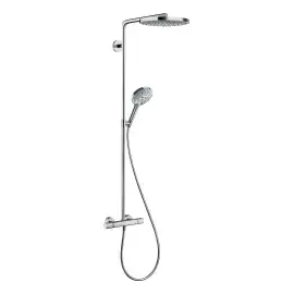 Душова система з термостатом Raindance Select S Hansgrohe 27129000 — вид на білому тлі