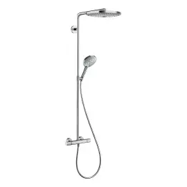 Душова система з термостатом Raindance Select S Hansgrohe 27133000 — вид на білому тлі