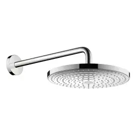 Верхній душ 2jet Raindance Select S Hansgrohe 27378000 Chrome — вид на білому тлі