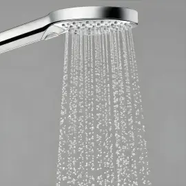 Душова система з термостатом Raindance Select S Hansgrohe 27633000 Chrome — вид згори
