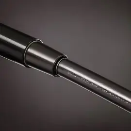 Душова система з термостатом Raindance Select S Hansgrohe 27633340 Brushed Black Chrome — вид ззаду