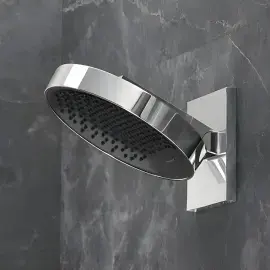 Верхній душ 1jet Rainfinity Hansgrohe 26226000 Chrome — вид спереду