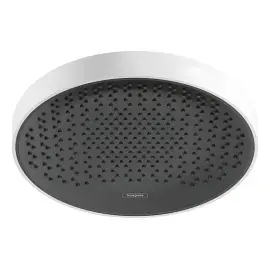 Верхній душ 1jet Rainfinity Hansgrohe 26231700 White Matt — вид на білому тлі
