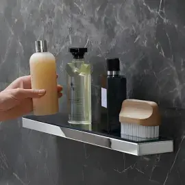 Полиця Rainfinity Hansgrohe 26844000 Chrome — вид спереду