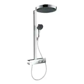 Душова система з термостатом Rainfinity Hansgrohe 26853000 Chrome — вид на білому тлі