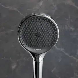 Ручний душ 3jet Rainfinity Hansgrohe 26864000 Chrome — вид спереду