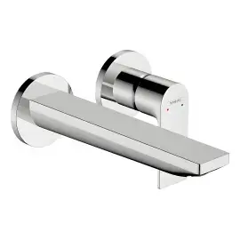 Змішувач для раковини Rebris E Hansgrohe 72568000 Chrome — вид на білому тлі