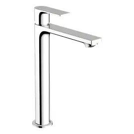 Змішувач для раковини Rebris E Hansgrohe 72591000 Chrome — вид на білому тлі