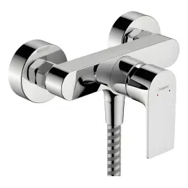 Змішувач для душу Rebris E Hansgrohe 72650000 Chrome — вид на білому тлі