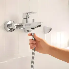 Змішувач для ванни Rebris S Hansgrohe 72443000 Chrome — вид спереду
