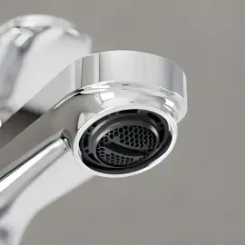 Змішувач для раковини Rebris S Hansgrohe 72520000 Chrome — у встановленому вигляді