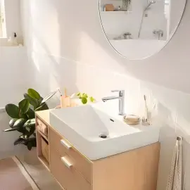 Змішувач для раковини Rebris S Hansgrohe 72520000 Chrome — вид згори