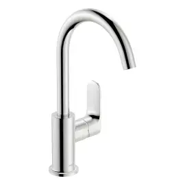 Змішувач для раковини Rebris S Hansgrohe 72536000 Chrome — вид на білому тлі