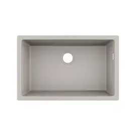 Кухонна мийка S51 S510-U660 Hansgrohe 43432380 Concrete Grey — вид на білому тлі