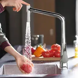 Кухонна мийка S71 S719-U400 Hansgrohe 43425800 — вид спереду