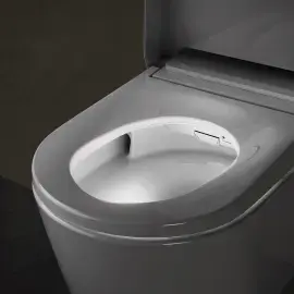 Унітаз-біде підвісний Sensia Pro Hansgrohe 36508SH0 — вид ззаду