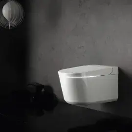 Унітаз-біде підвісний Sensia Pro Hansgrohe 36508SH0 — вид спереду