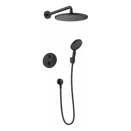 Душова система з термостатом Croma 280 Ecostat S Hansgrohe 27961670 — вид на білому тлі