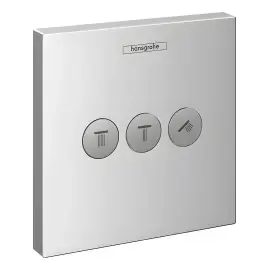 Запірний вентиль для ванни та душу ShowerSelect Hansgrohe 15764000 Chrome — вид на білому тлі
