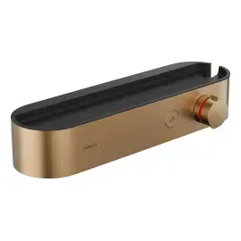 Термостат для душу ShowerTablet Select Hansgrohe 24360140 Brushed Bronze — вид на білому тлі
