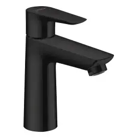 Змішувач для раковини Talis E Hansgrohe 71713670 Matt Black — вид на білому тлі