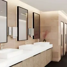 Змішувач для раковини Talis E Self-closing Hansgrohe 71718000 — вид спереду