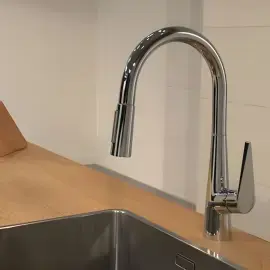 Змішувач для кухні Talis M51 Hansgrohe 72813000 Chrome — бічний ракурс