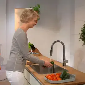 Змішувач для кухні Talis M51 Hansgrohe 72815000 Chrome — вид згори