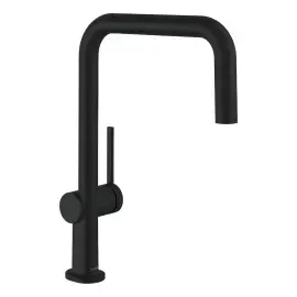 Змішувач для кухні Talis M54 Hansgrohe 72806670 Matt Black — вид на білому тлі